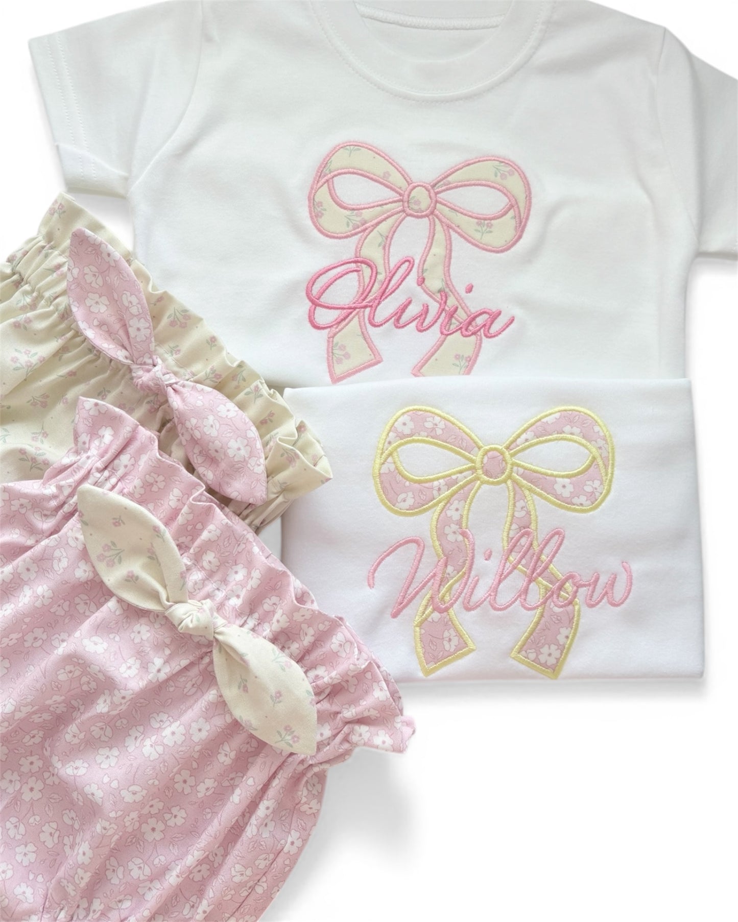Personalised Kids Appliqué T-Shirt – Dear Spring Collection