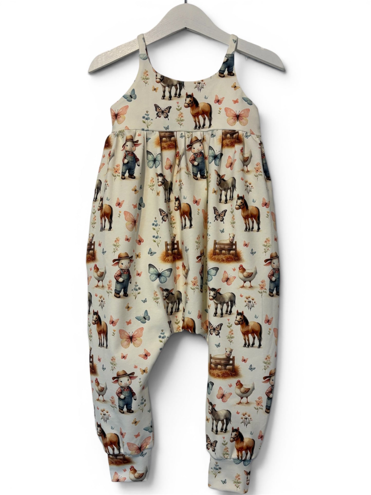 18-24 Months | On The  Farm | Napa Romper | READY TO POST