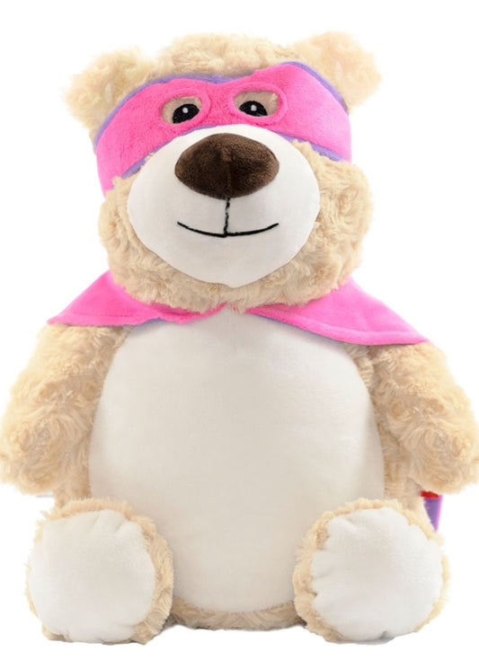 Pink Hero Cubbyford Bear