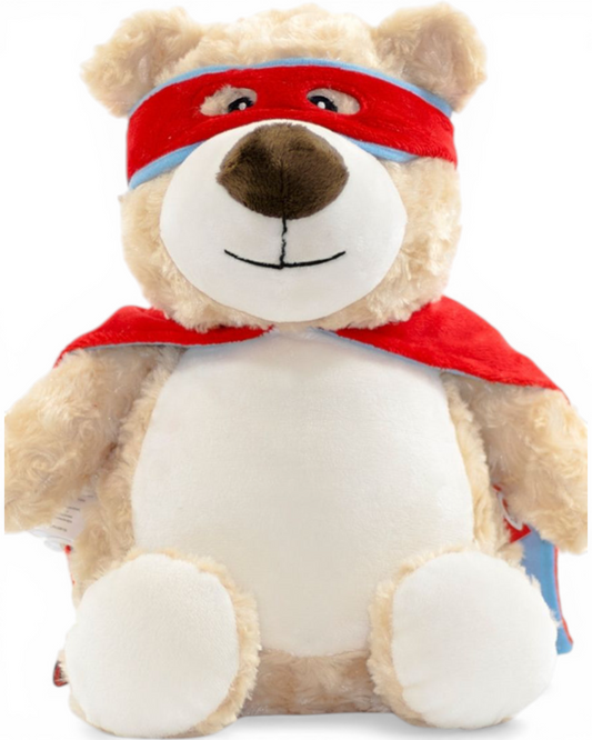 Red Hero Cubbyford | Official Cubbie Soft Toy | Personalised