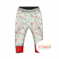 Strawberry Meadow Organic Cotton Jersey Cuff Leggings