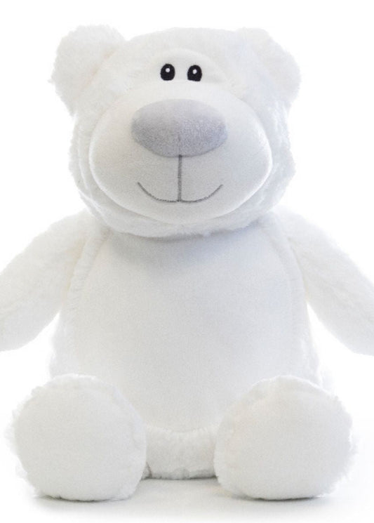 White Cubbyford Grey Nose Bear
