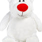 White Cubbyford Red Nose Bear