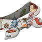 Winter Treasures Print Tiny Knot Headband