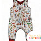 Winter Treasures Organic Cotton Jersey Dungaree Romper