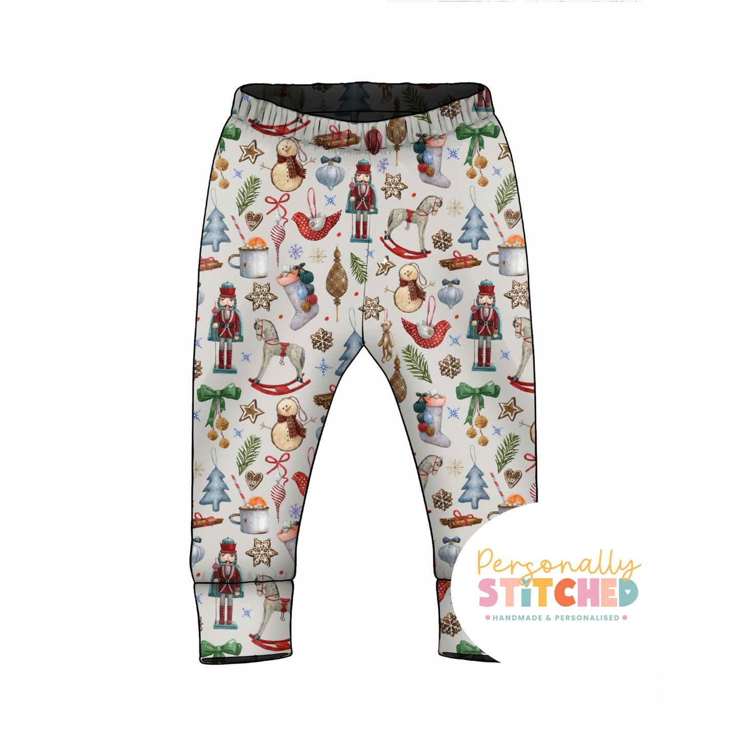 Winter Treasures Organic Cotton Jersey Cuff Leggings