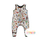 Winter Treasures Organic Cotton Jersey Dungaree Romper