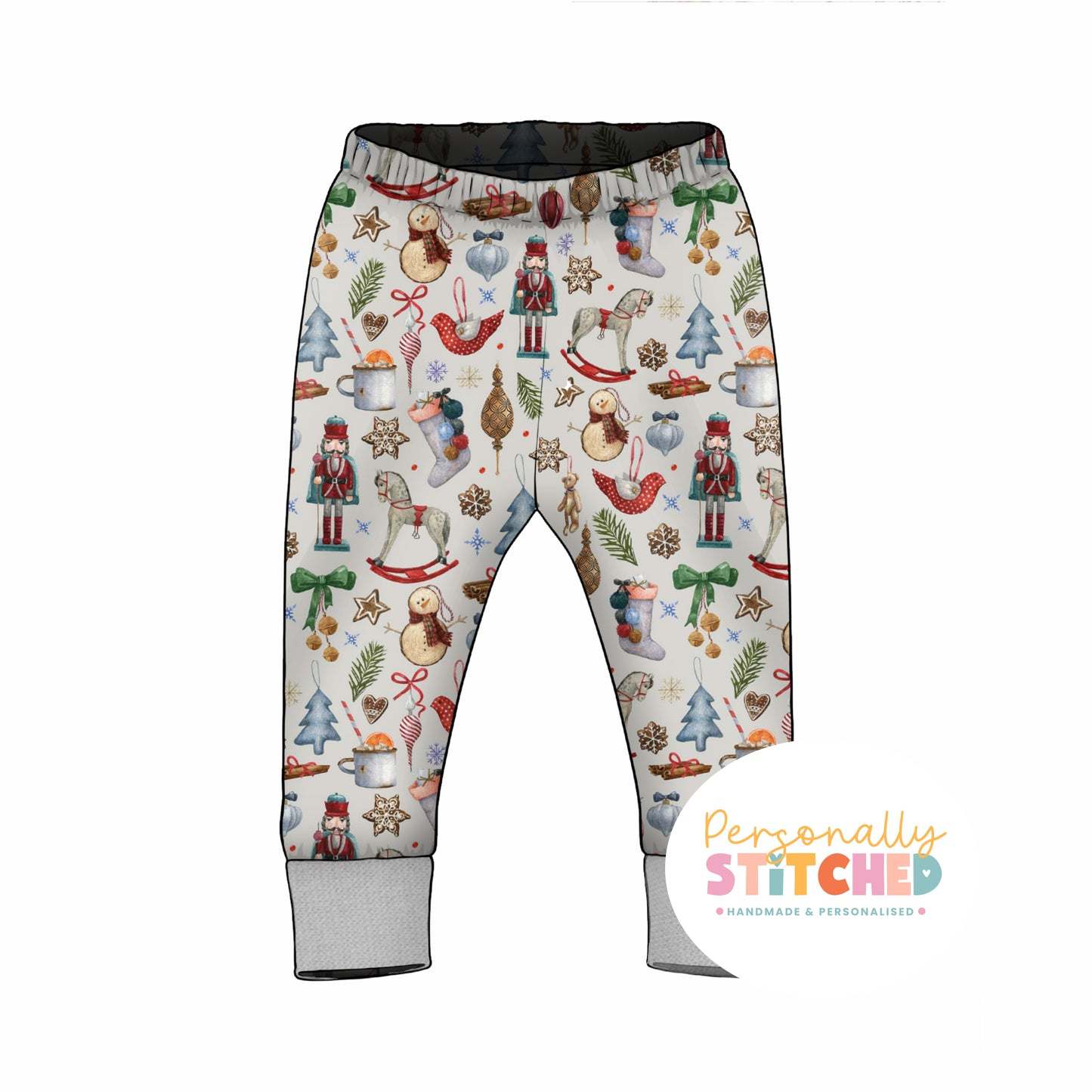 Winter Treasures Organic Cotton Jersey Cuff Leggings