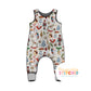 Winter Treasures Organic Cotton Jersey Dungaree Romper