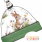 Exclusive Cutie Rabbit Tie Knot Baby Hat
