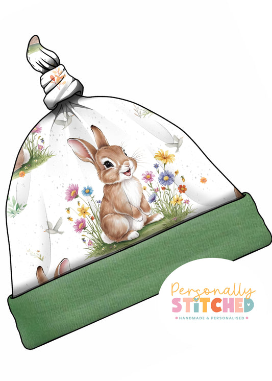 Exclusive Cutie Rabbit Tie Knot Baby Hat