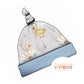 Duck's & Daisy Print Handmade Tie Knot Baby Hat
