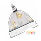 Duck's & Daisy Print Handmade Tie Knot Baby Hat