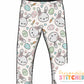 MISS Bunny Print French Terry Classic Leggings