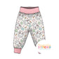 MISS Bunny Print French Terry Relaxed Fit Yoga Waist & Cuff Joggers