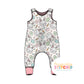 MISS Bunny Print French Terry Romper