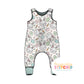 MISS Bunny Print French Terry Romper