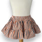 🎃 Spooky Season Striped Twirl Skirt