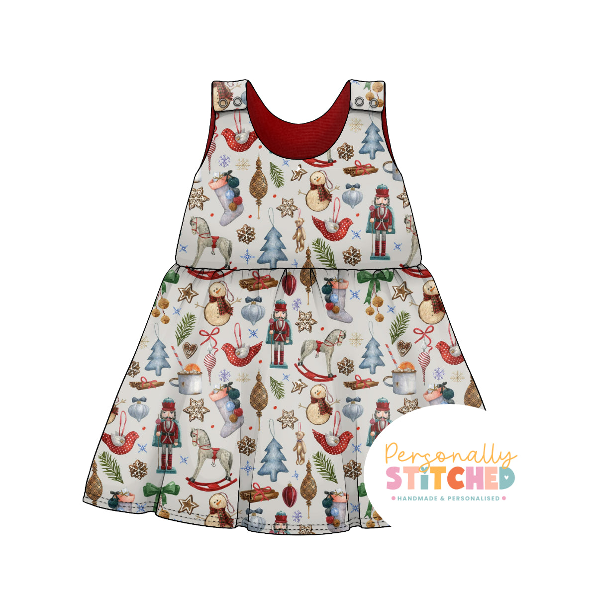 Winter Treasures Organic Cotton Jersey Blossom Dress